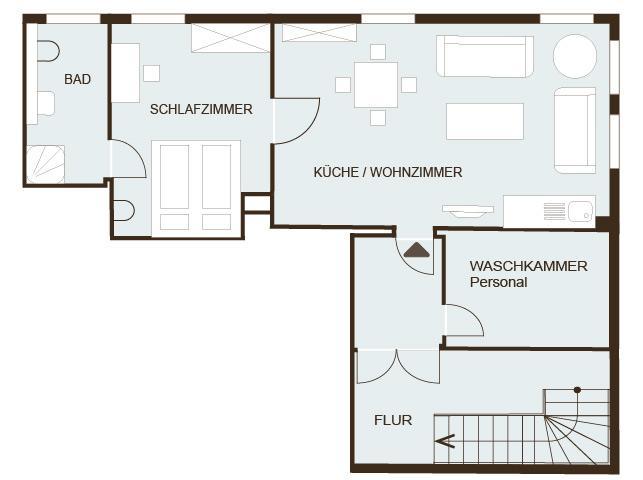 Klosterkrug Apartments Lüneburg Dış mekan fotoğraf