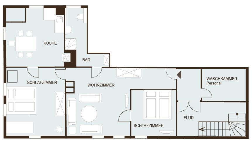 Klosterkrug Apartments Lüneburg Dış mekan fotoğraf